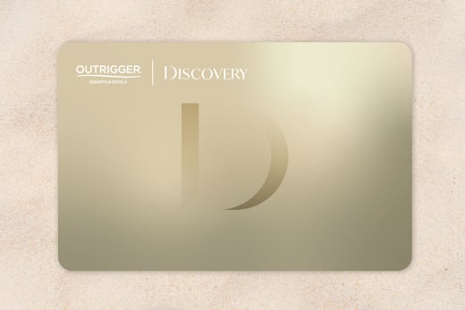 Членская карта Outrigger DISCOVERY Gold Level