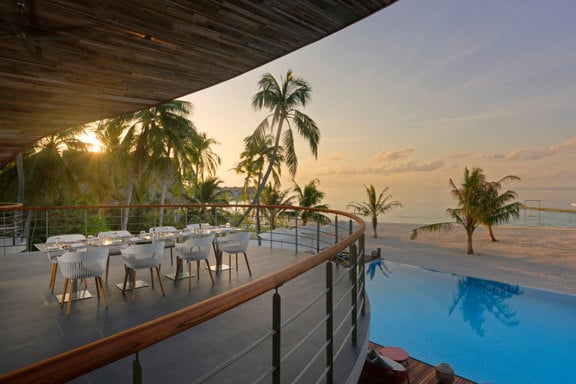Мальдивы-Ужин